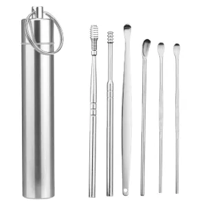 6pcs Ear Wax Removal Cleaning Tool Kit