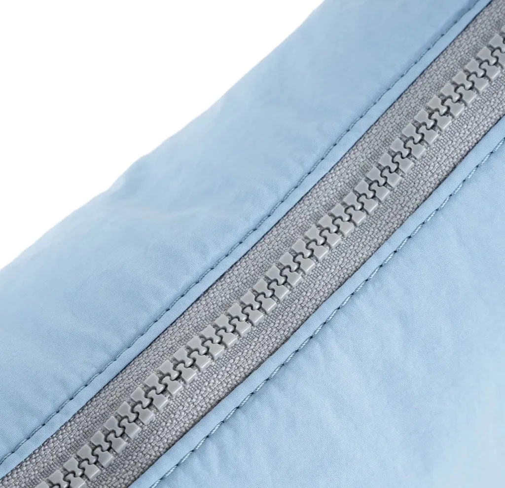 AIRFORCE BLUE FARRINGDON TASLON SLOUCHY CROSSBODY BAG