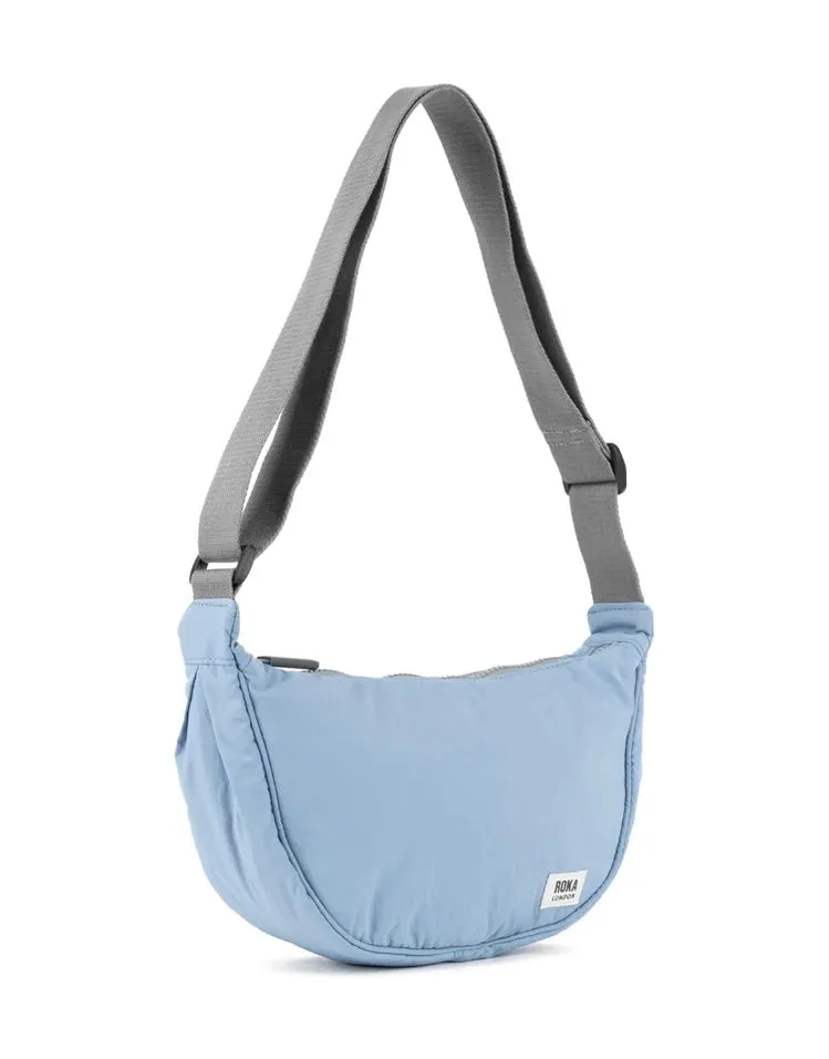 AIRFORCE BLUE FARRINGDON TASLON SLOUCHY CROSSBODY BAG