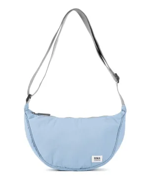 AIRFORCE BLUE FARRINGDON TASLON SLOUCHY CROSSBODY BAG