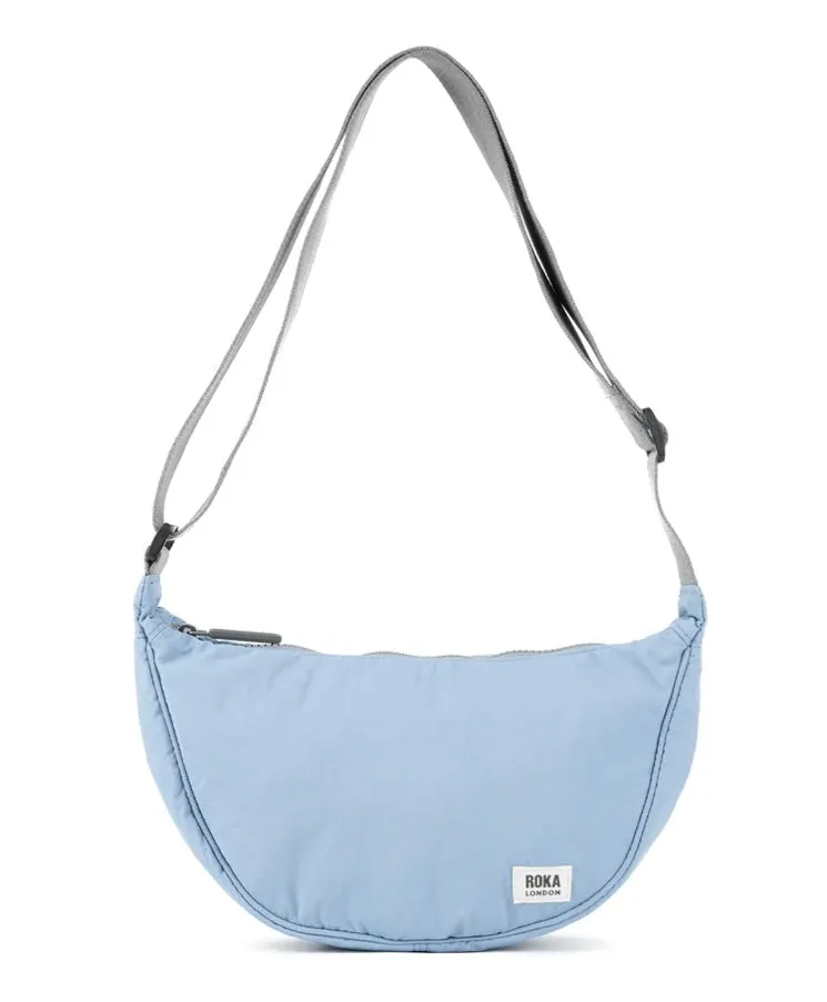 AIRFORCE BLUE FARRINGDON TASLON SLOUCHY CROSSBODY BAG