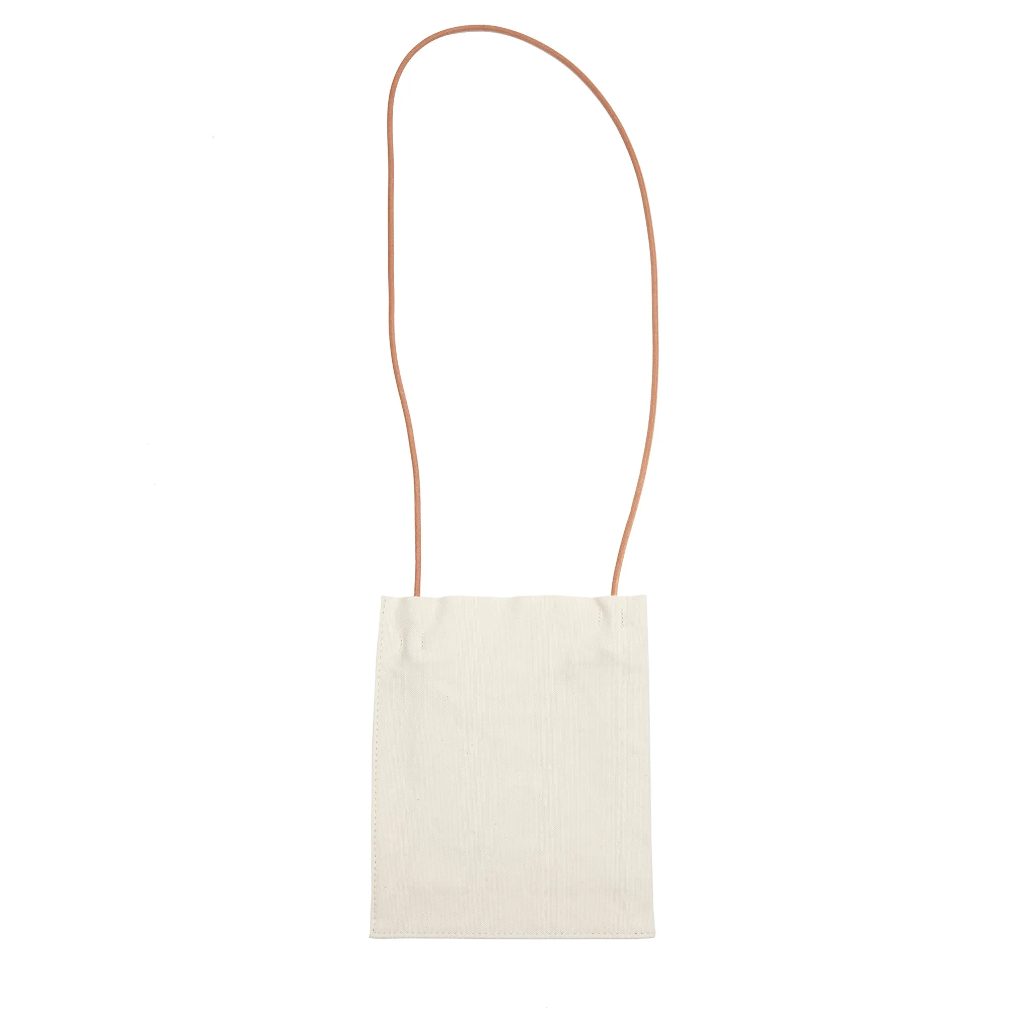 Amiacalva Canvas Pochette in White