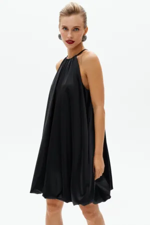 Black Balloon Mini Dress