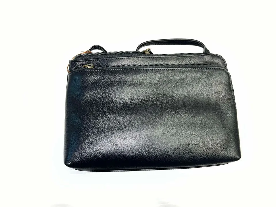DEREK Alexander PURSE - Two Top Zip w/ Front Organizer (BR 8015)