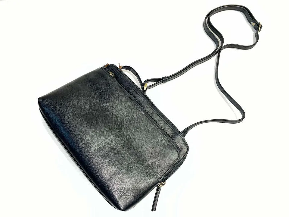DEREK Alexander PURSE - Two Top Zip w/ Front Organizer (BR 8015)
