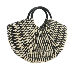 Handmade Straw Woven Handbag