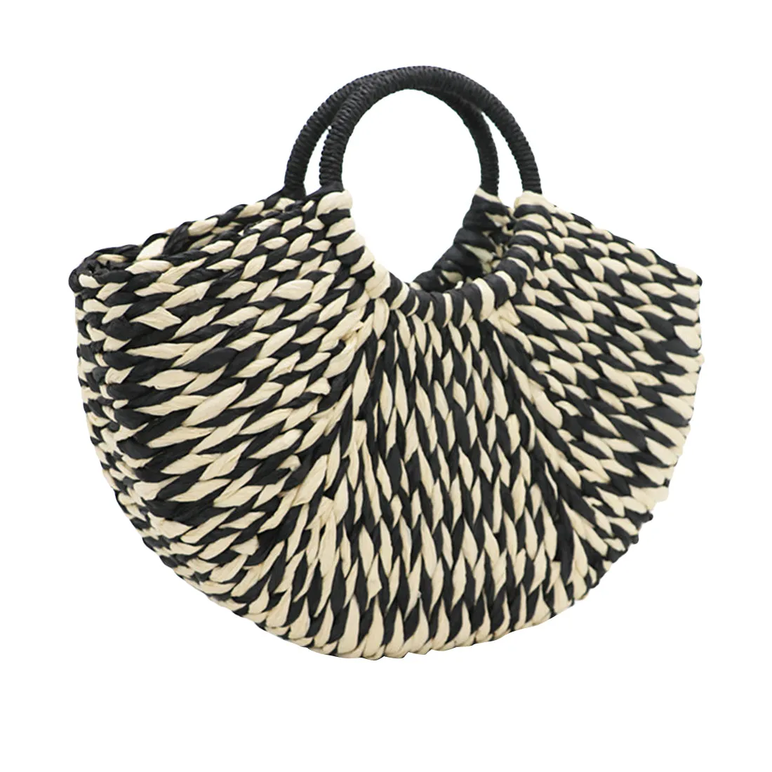 Handmade Straw Woven Handbag