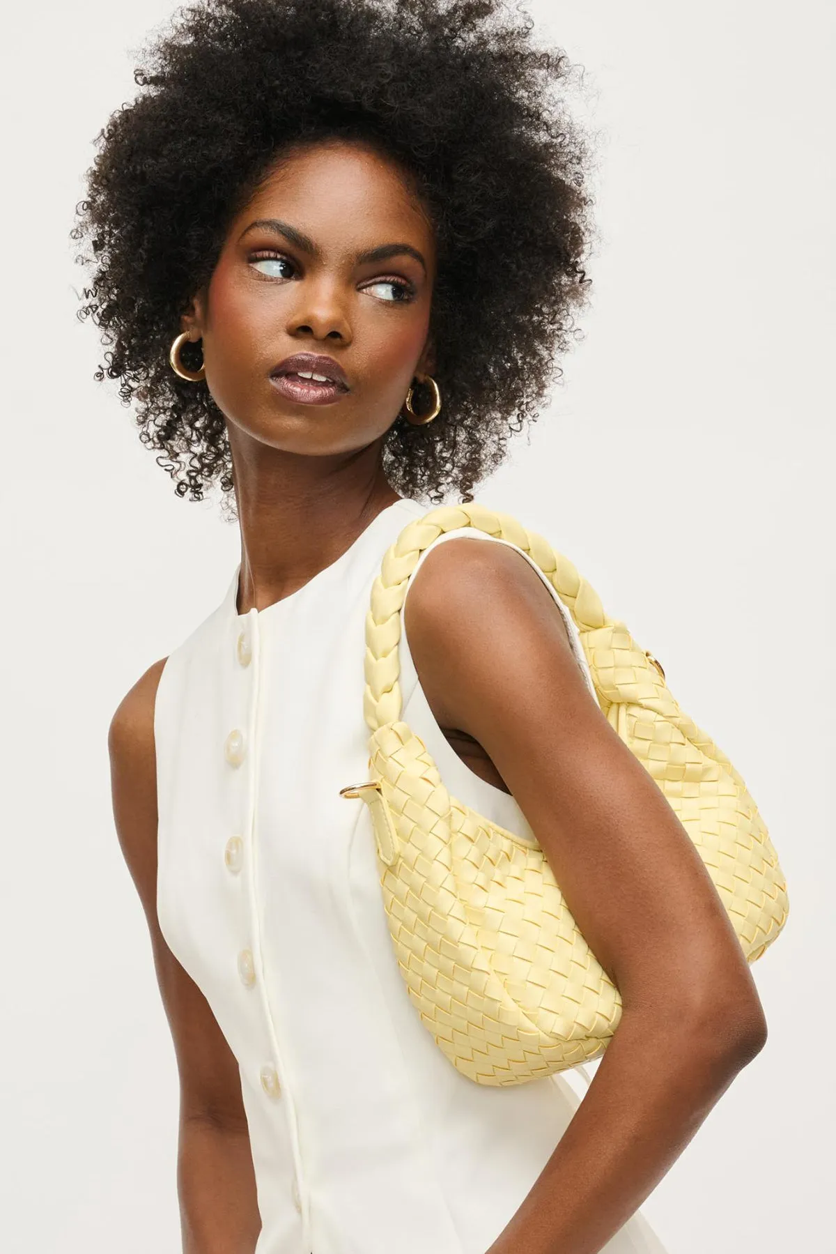 Laken Woven Shoulder Bag Crossbody
