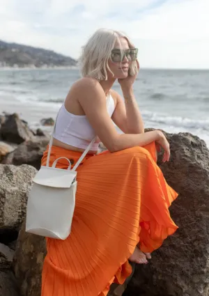 Mini Kim Backpack | Coconut Cream
