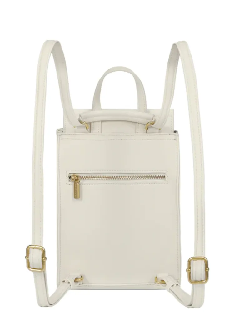 Mini Kim Backpack | Coconut Cream