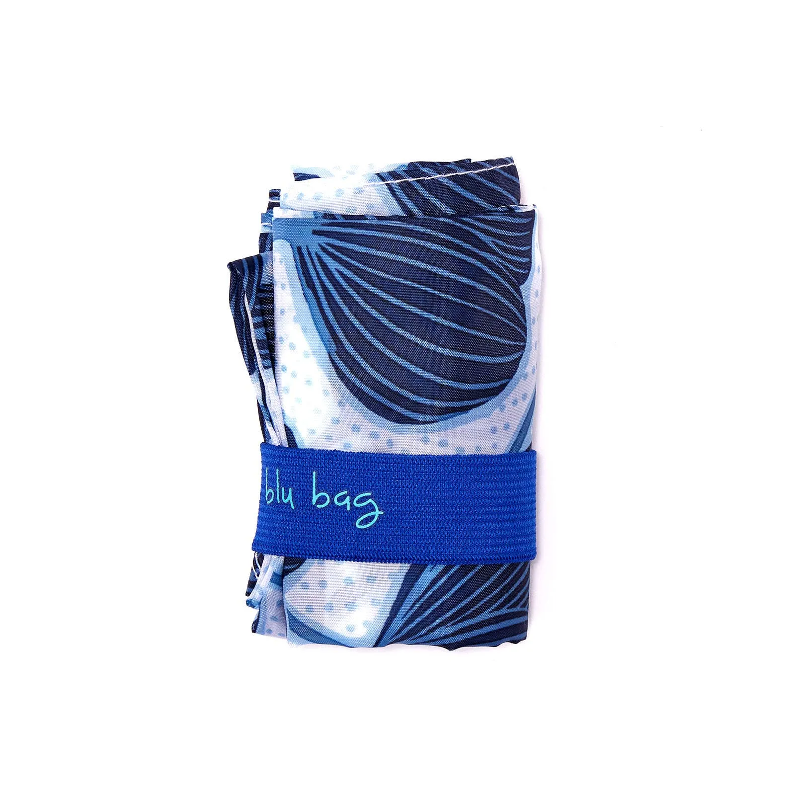 MODERN POPPY blu Bag Reusable Shopper Tote