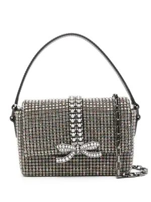Multi Rhinestone Chainmail Micro Bag