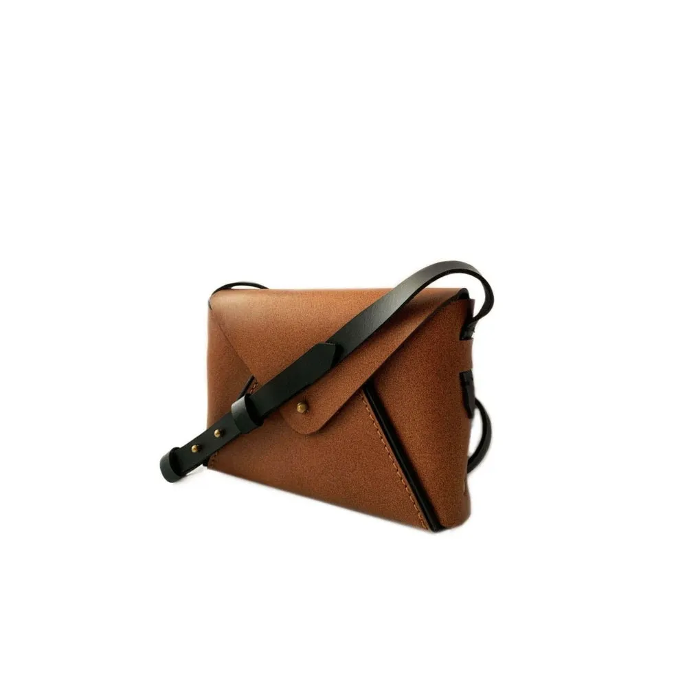 Nappa Dori Tan Envelope Sling