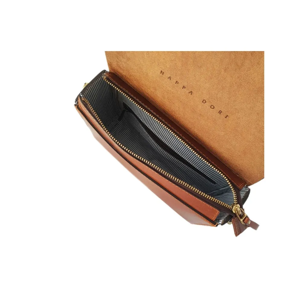 Nappa Dori Tan Envelope Sling