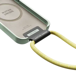NATIVE UNION Crossbody Sling Strap For Magnetic Clic Case - Lemon