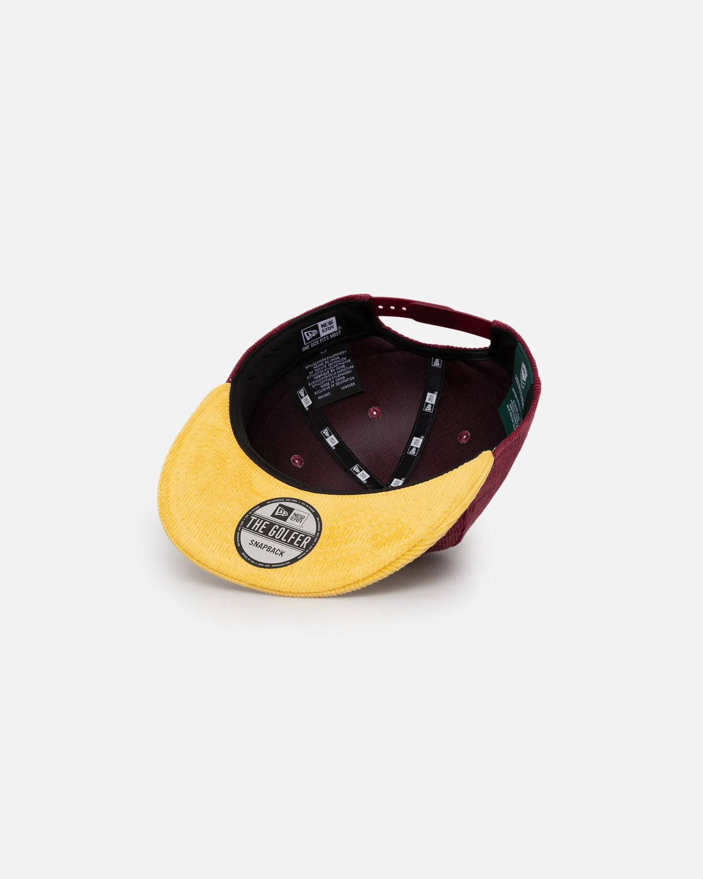New Era Brisbane Broncos 'NRL Retro Logo' Golfer Snapback OTC