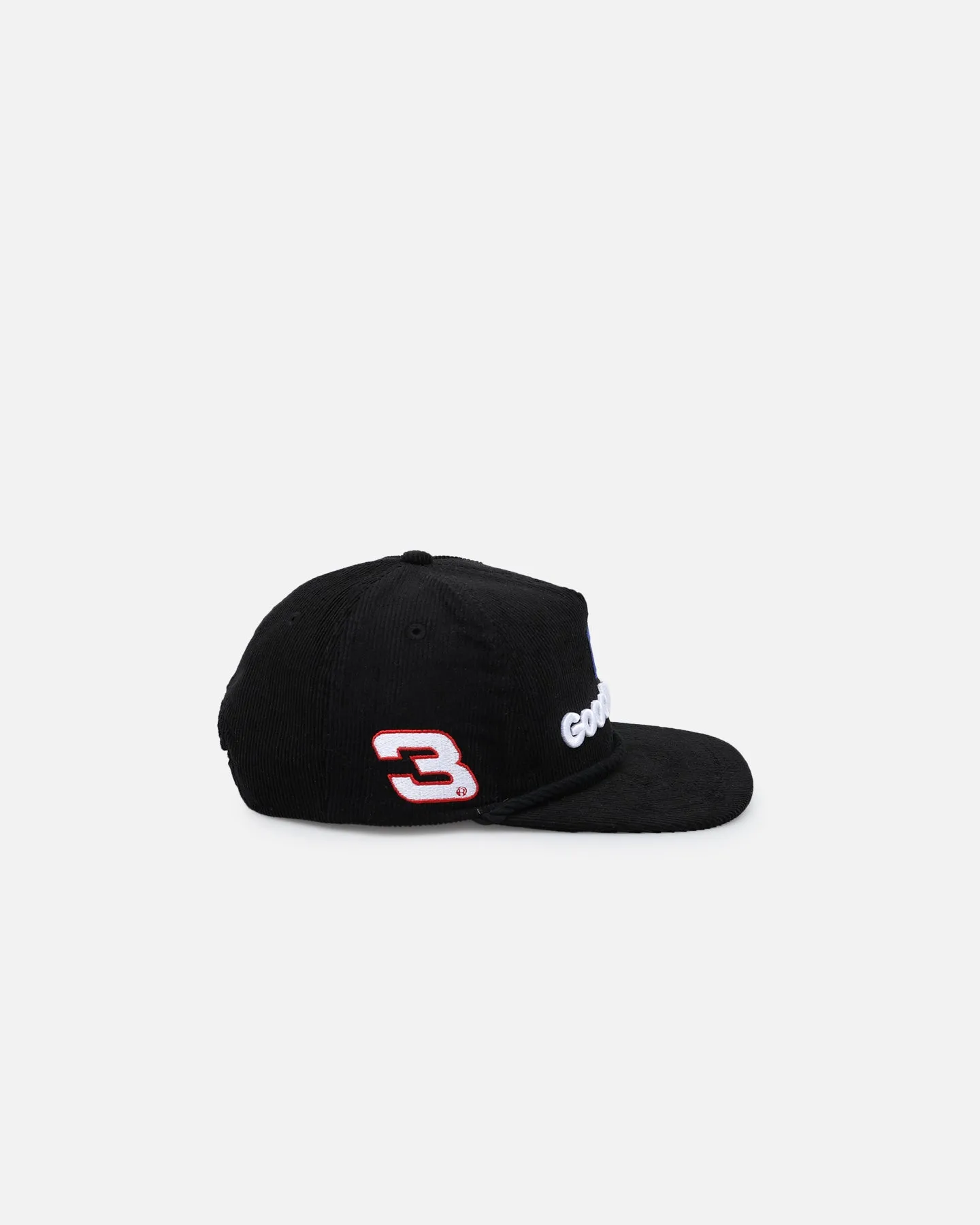 New Era Goodwrench 'Nascar Sponsor Golfer Collection' Corduroy Golfer Snapback Black