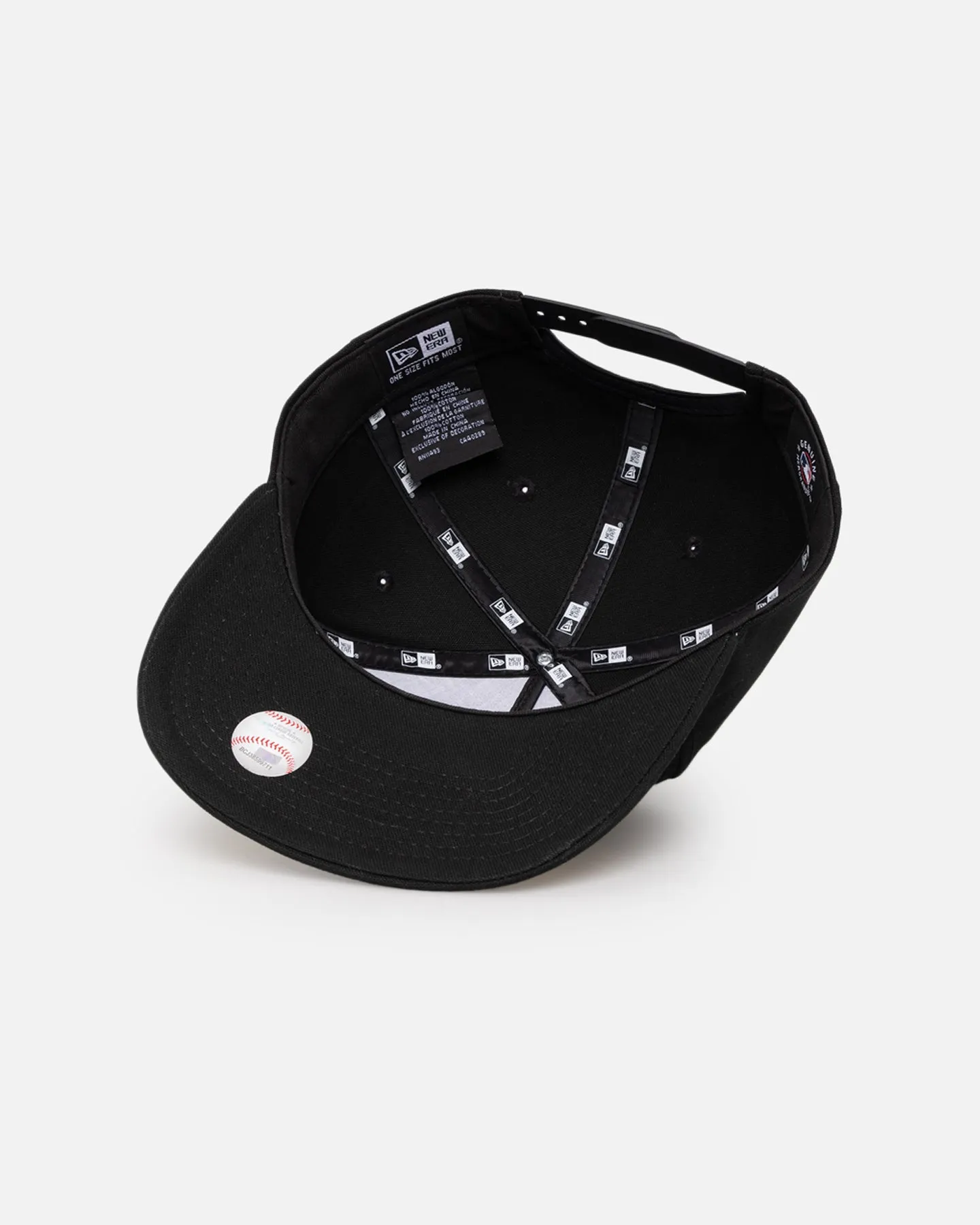 New Era Los Angeles Dodgers 'Military Patch' Pre-Curved Golfer Snapback Black