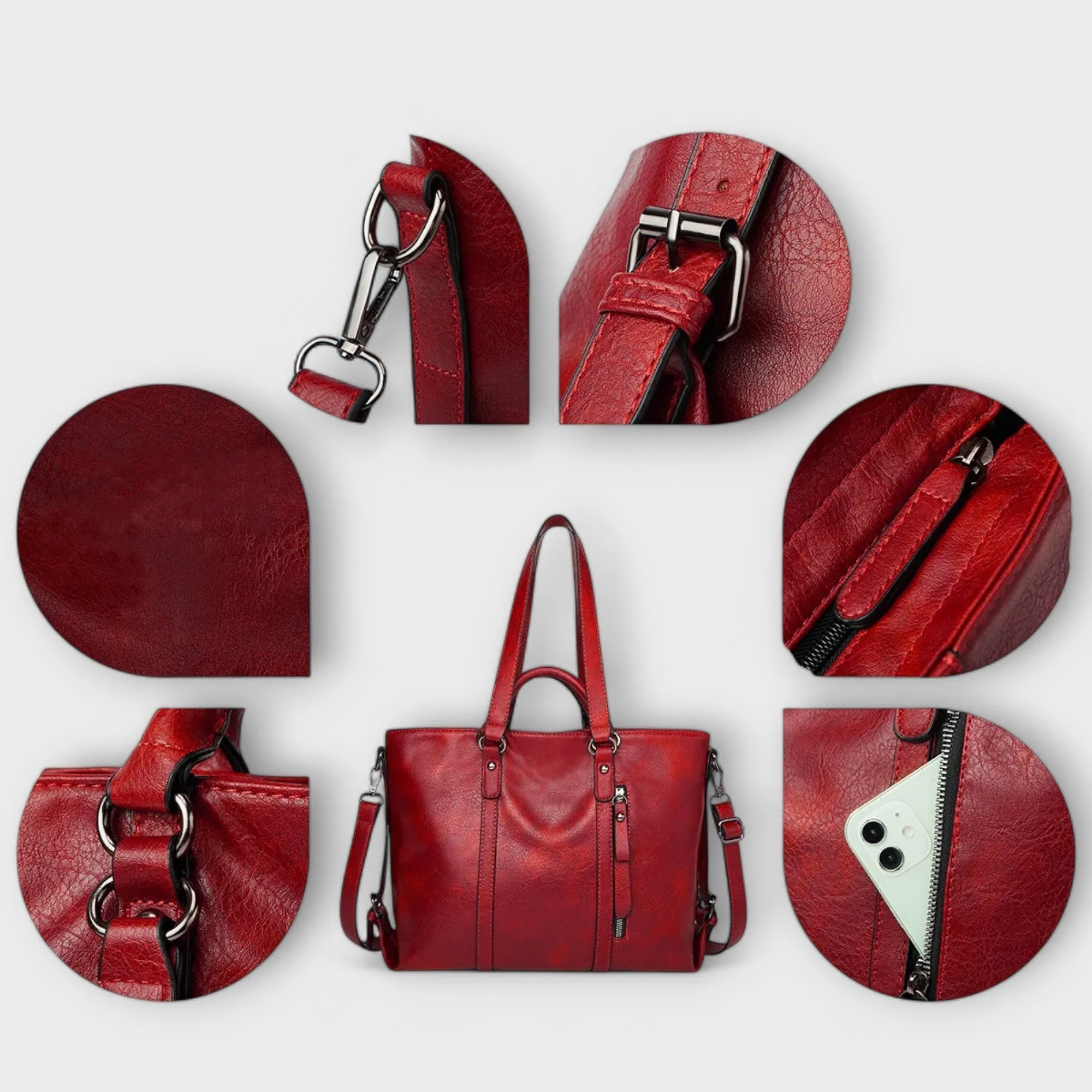 Oversized Leather Tote