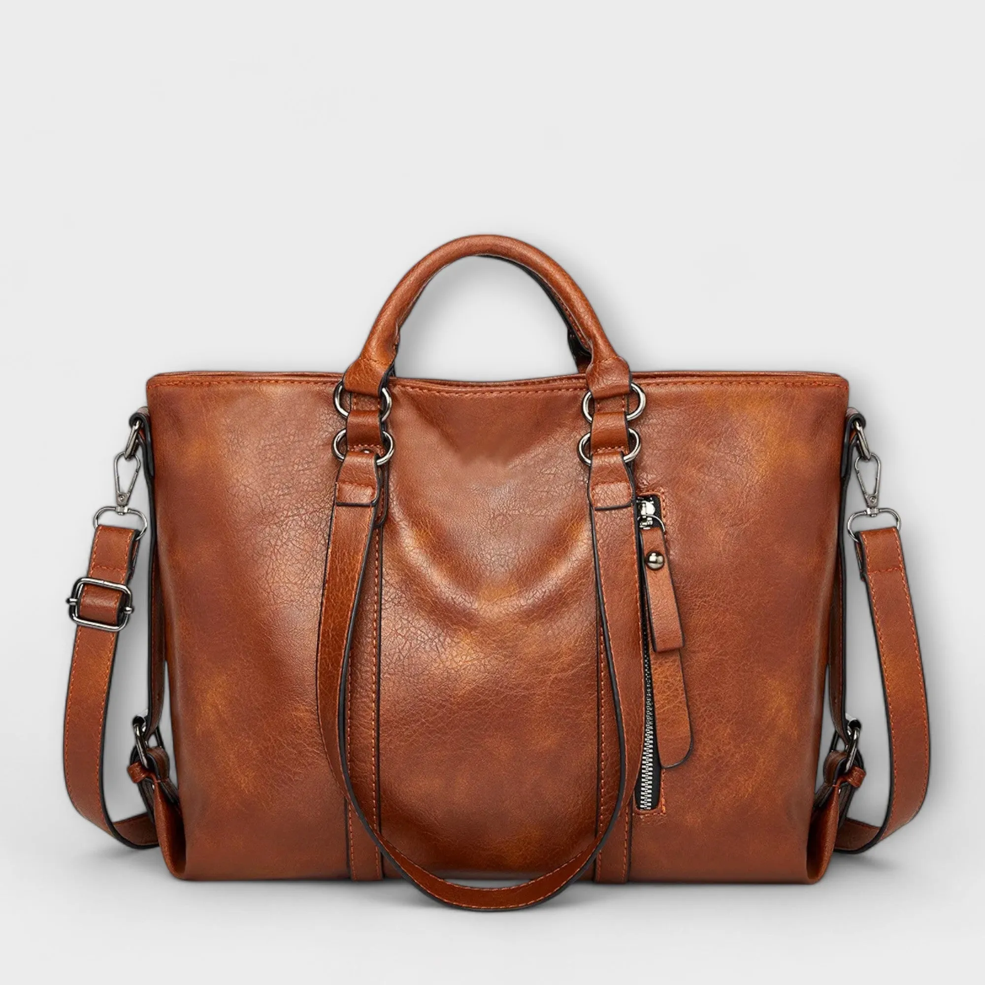 Oversized Leather Tote