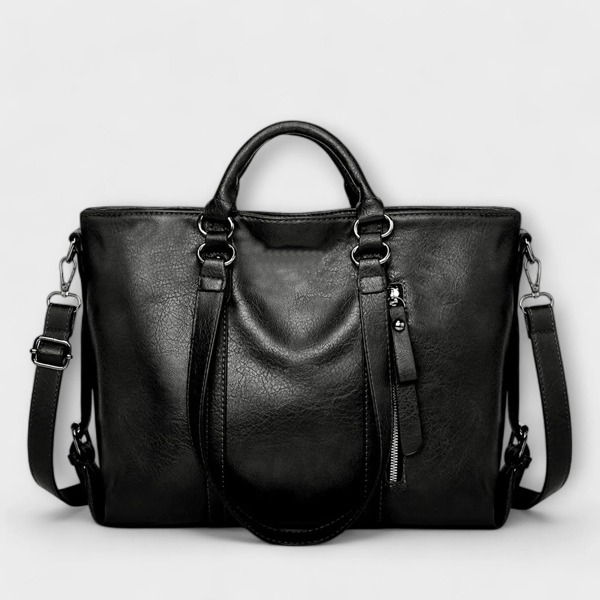 Oversized Leather Tote