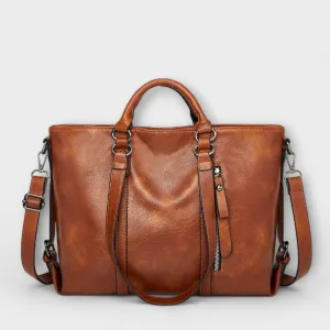 Oversized Leather Tote