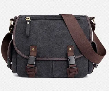 Philip  Multifuntionale Canvas Umhngetasche fr Herren
