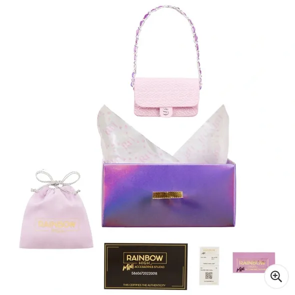 Rainbow High Mini Accessories Studio Handbags, 25  Mystery Fashion 1 Supplied
