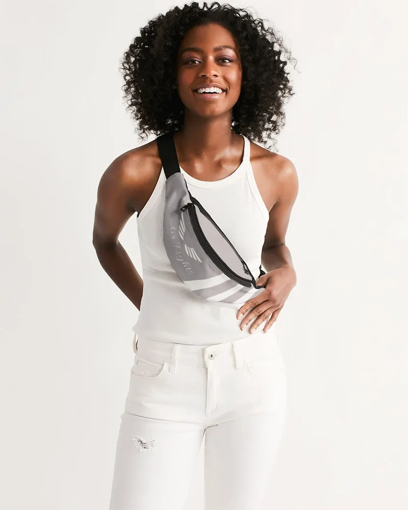 Streamz  Gray & Grateful Crossbody Sling Bag