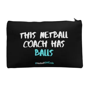 'This Netball Coach has Balls' Accessories Bag