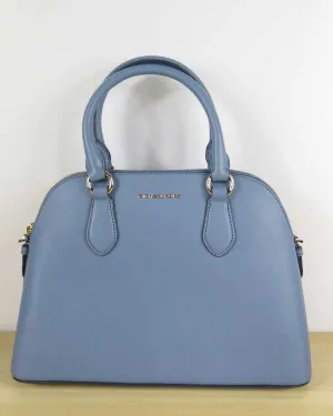 Veronica Medium Saffiano Leather Dome Satchel