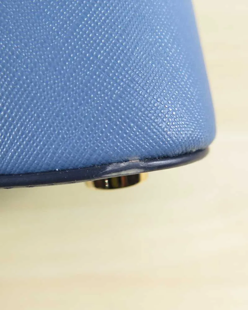 Veronica Medium Saffiano Leather Dome Satchel