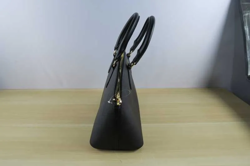 Veronica Medium Saffiano Leather Dome Satchel