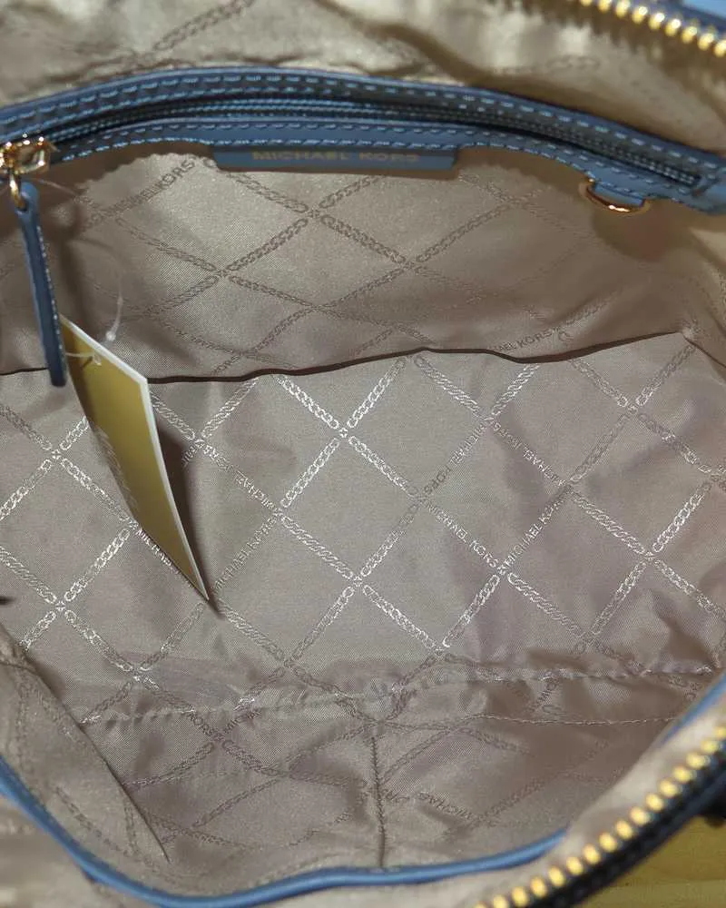 Veronica Medium Saffiano Leather Dome Satchel